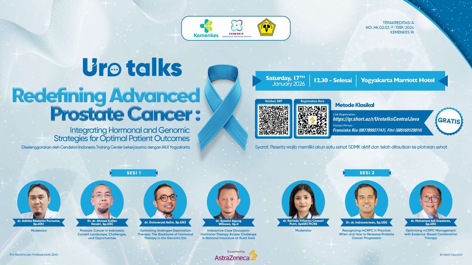 Seminar  UroTalks Central Java Angkatan 1