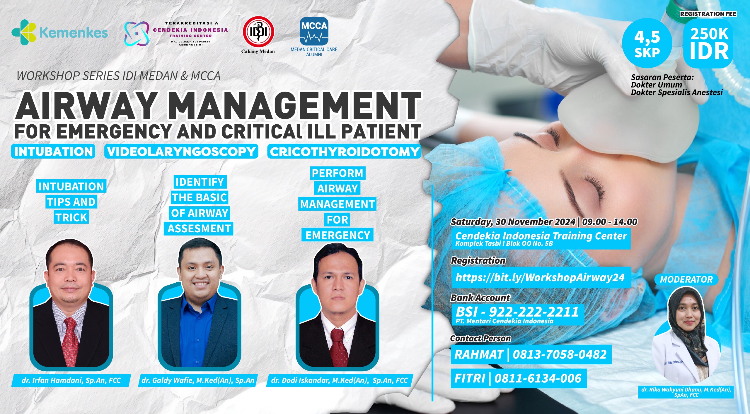Airway Management for Emergency and Criticall Ill Patient