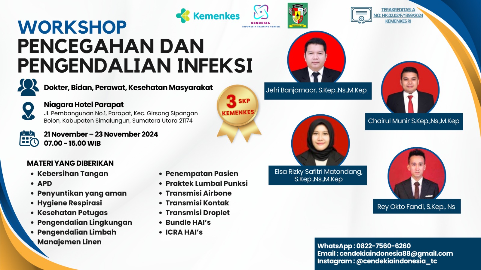 PENCEGAHAN DAN PENGENDALIAN INFEKSI