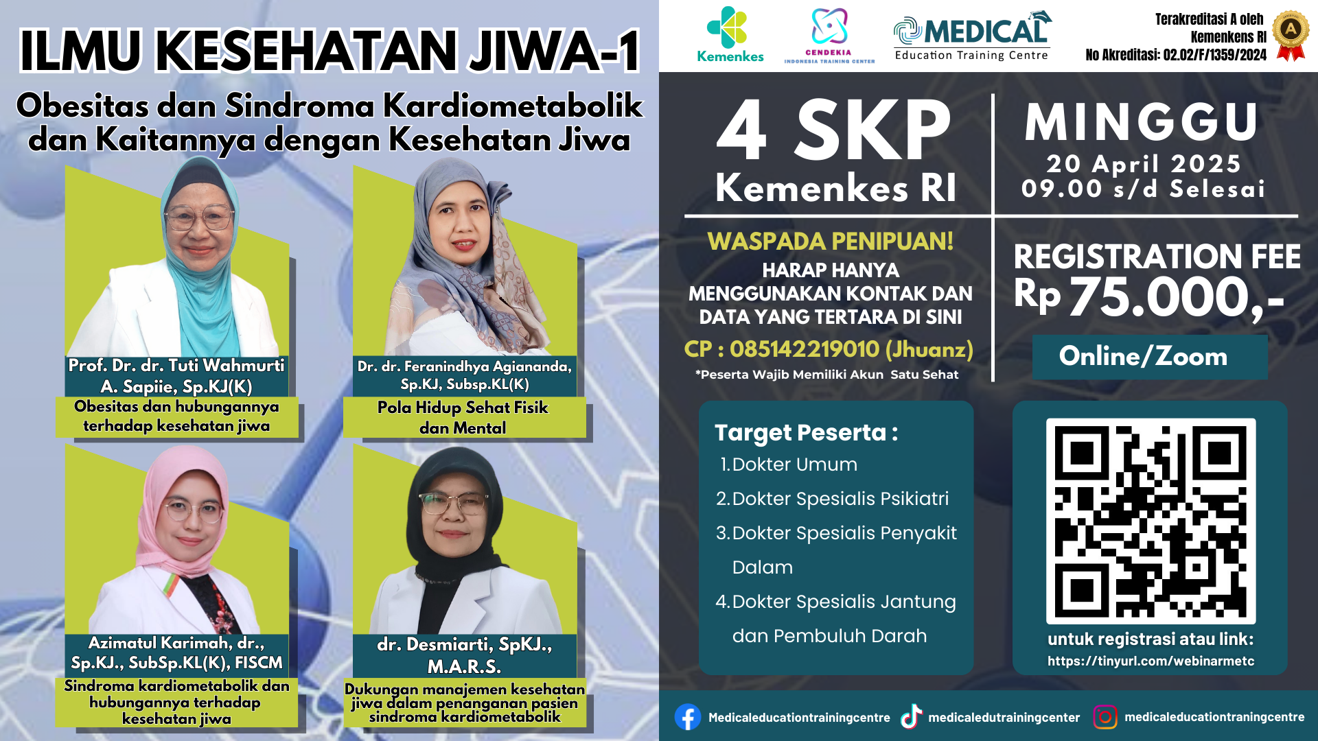 METC Ilmu Kesehatan Jiwa-1 Obesitas dan Sindroma Kardiometabolik dan Kaitannya dengan Kesehatan Jiwa