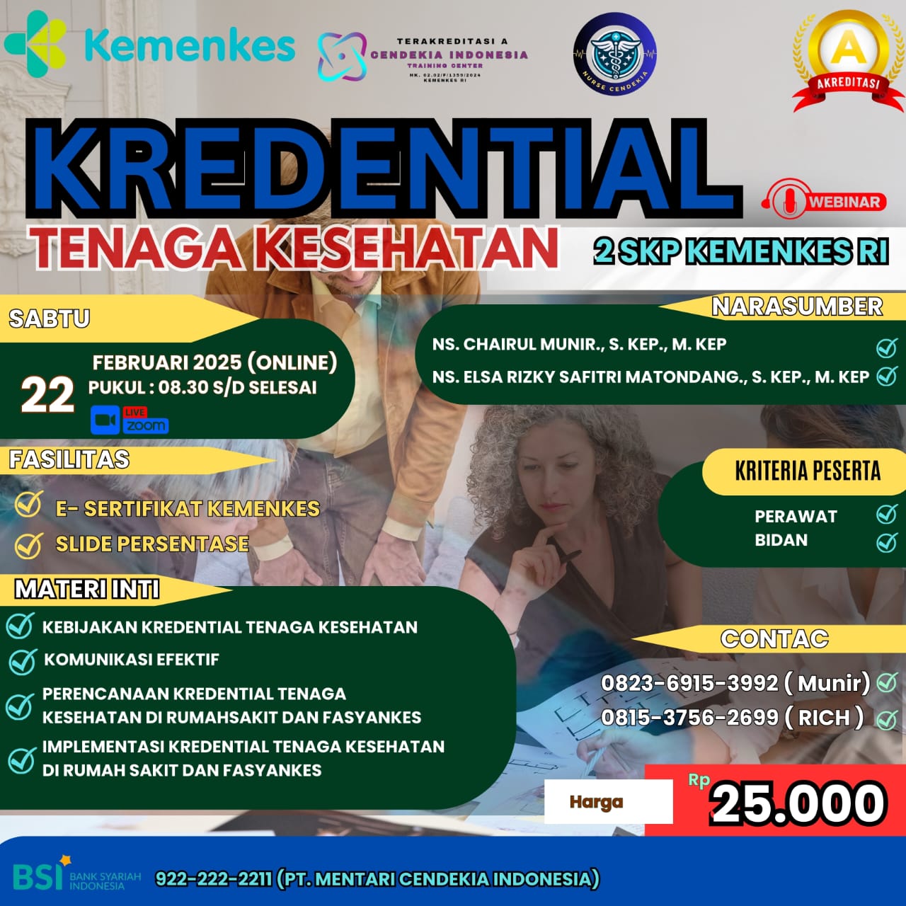 KREDENSIAL TENAGA KESEHATAN