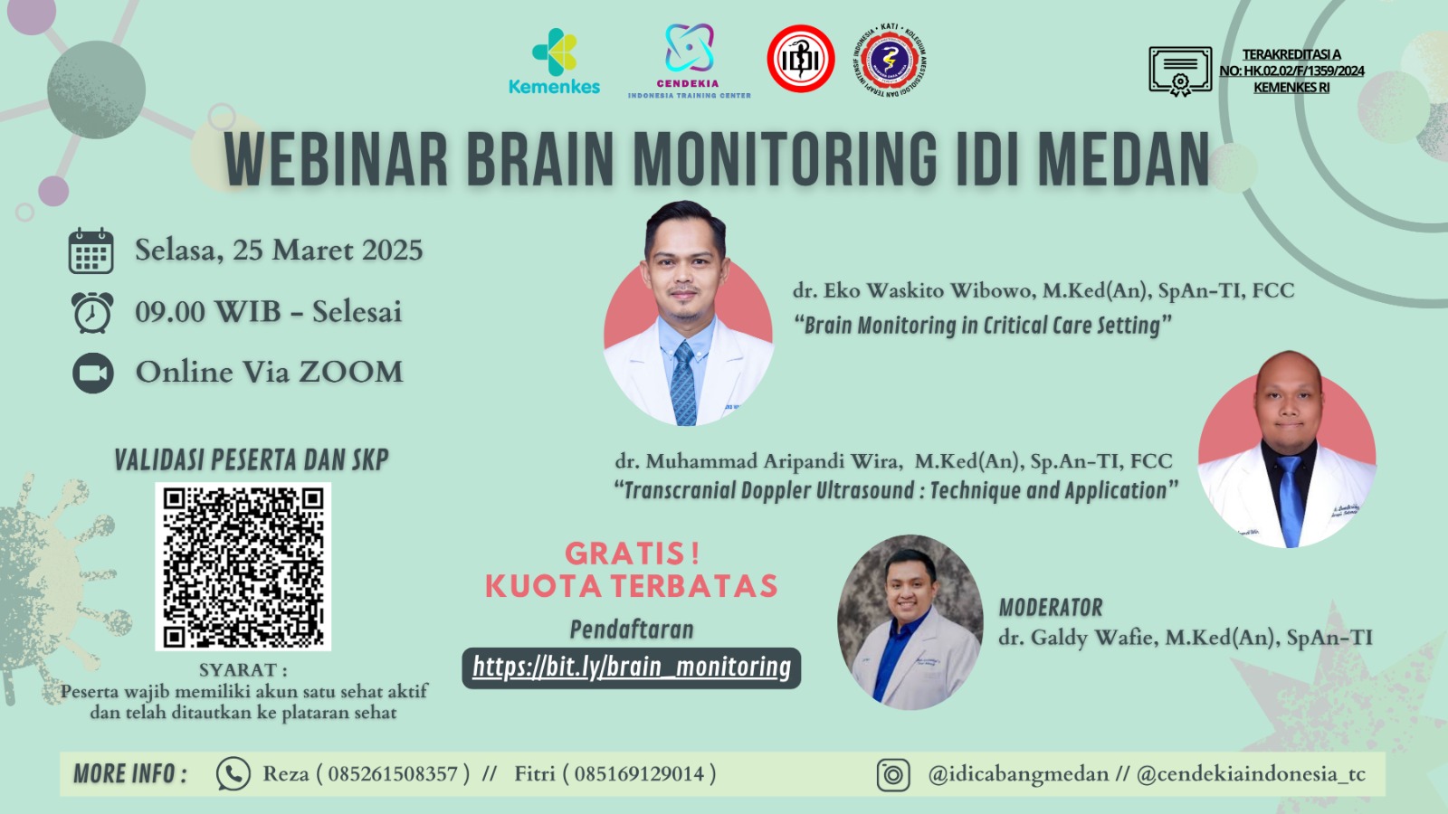 Webinar Brain Monitoring Angkatan 1
