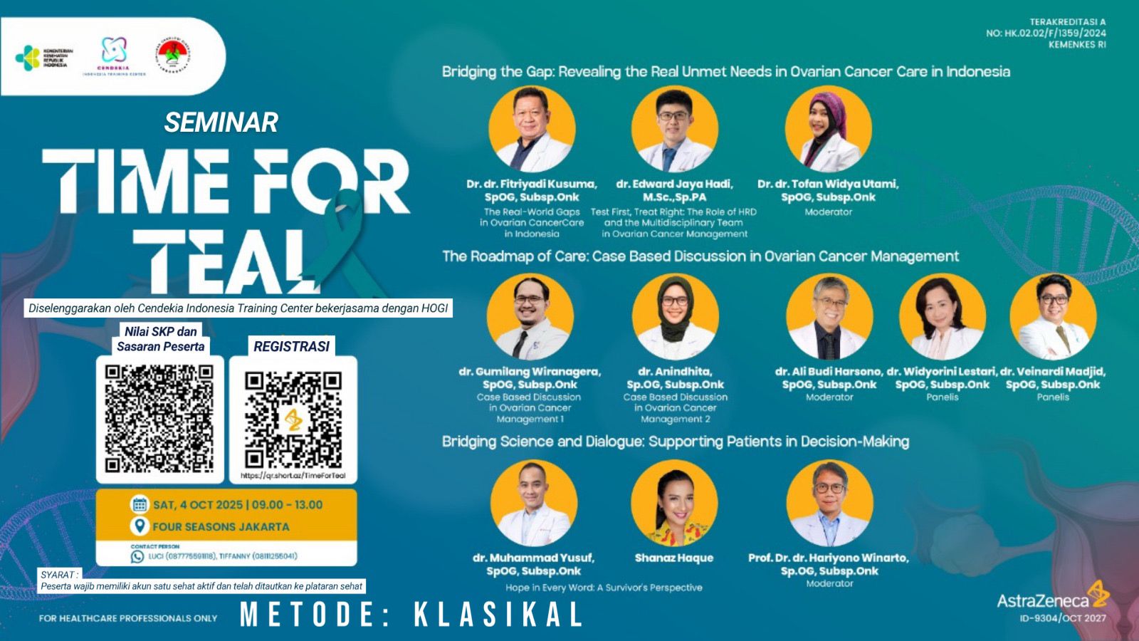 SEMINAR “TIME FOR TEAL” Angkatan 1