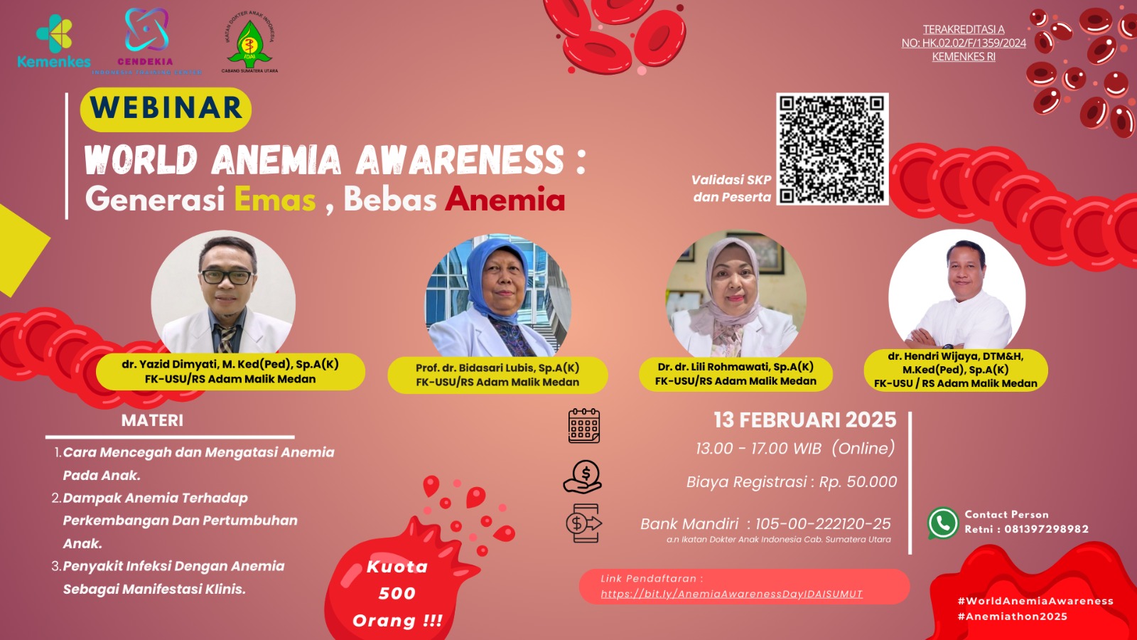 World Anemia Awareness Generasi emas, Generasi bebas anemia