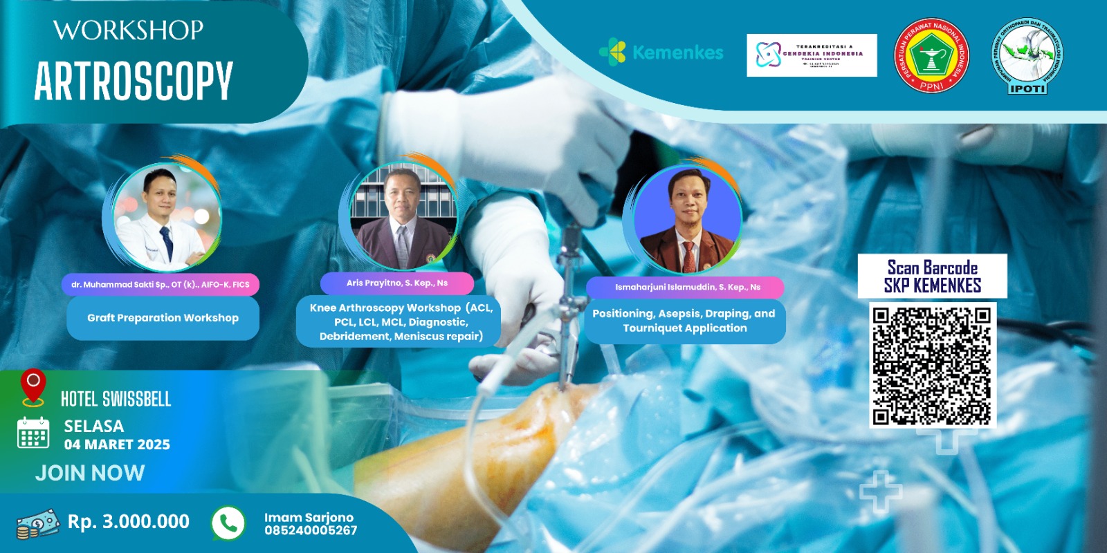 ARTHROSCOPY 2025 Angkatan 1