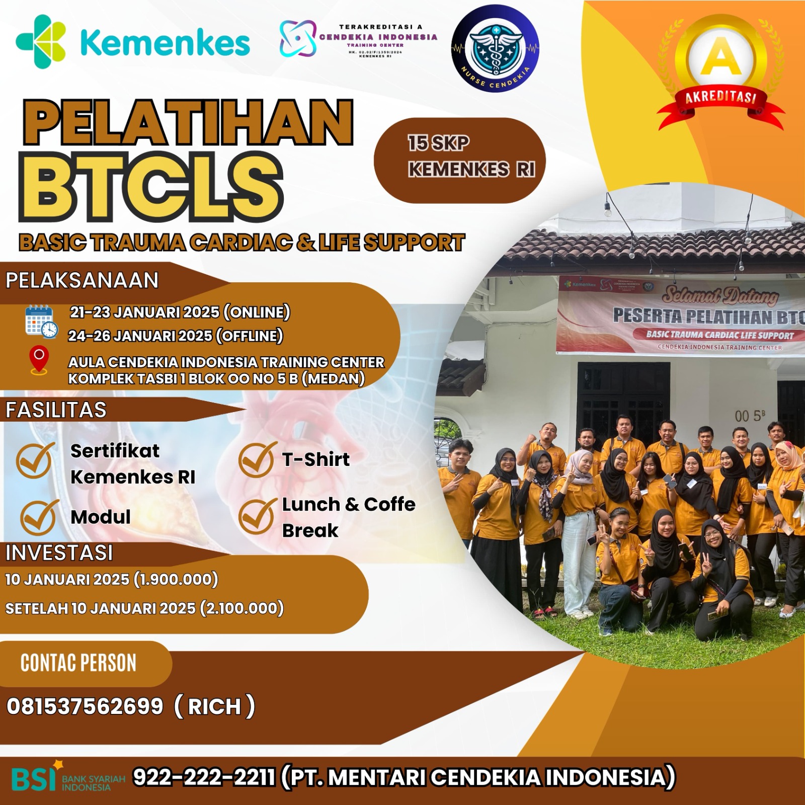 Basic Trauma Cardiac Life Support (BTCLS) Batch 6