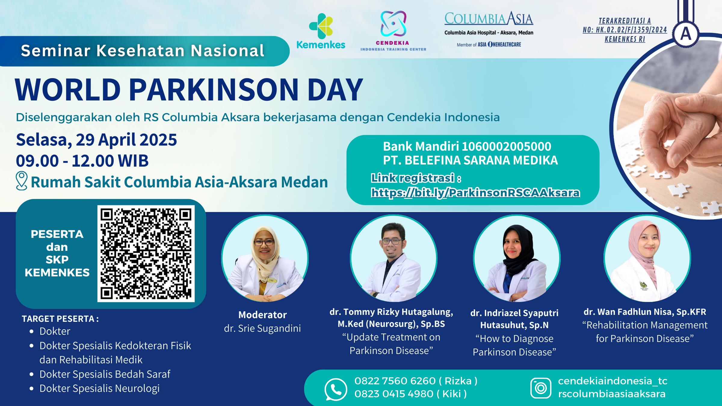 World Parkinson's Day Angkatan 1