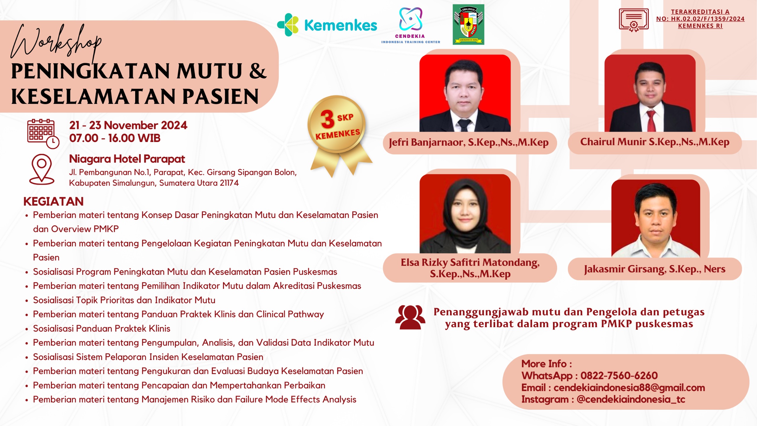 PENINGKATAN MUTU DAN KESELAMATAN PASIEN
