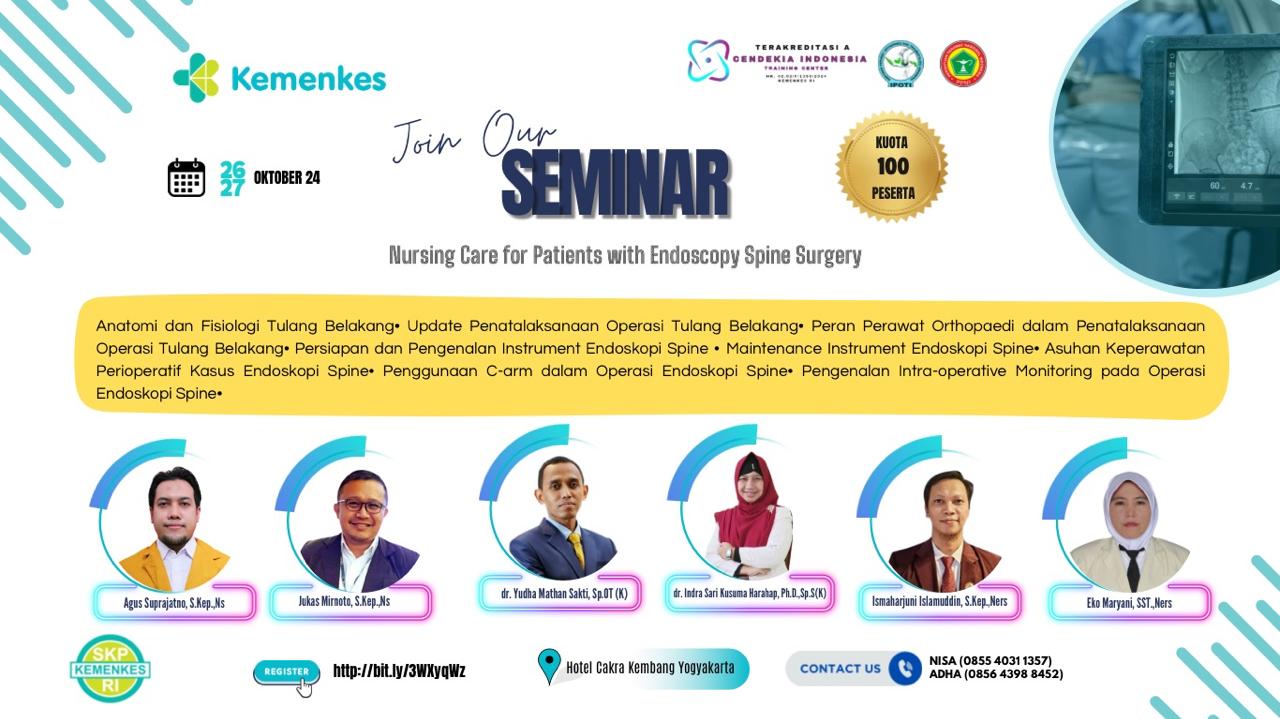 NURSING CARE FOR PATIENTS WITH ENDOSCOPY SPINE SURGERY