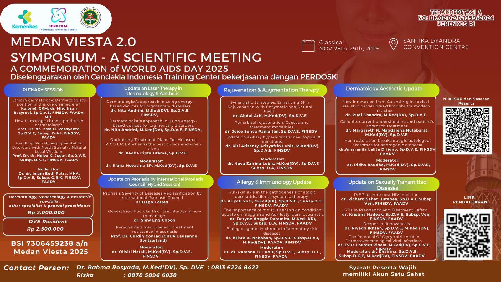 SYMPOSIUM MEDAN VIESTA 2.0 - in Commemoration of World AIDS Day 2025 Angkatan 1
