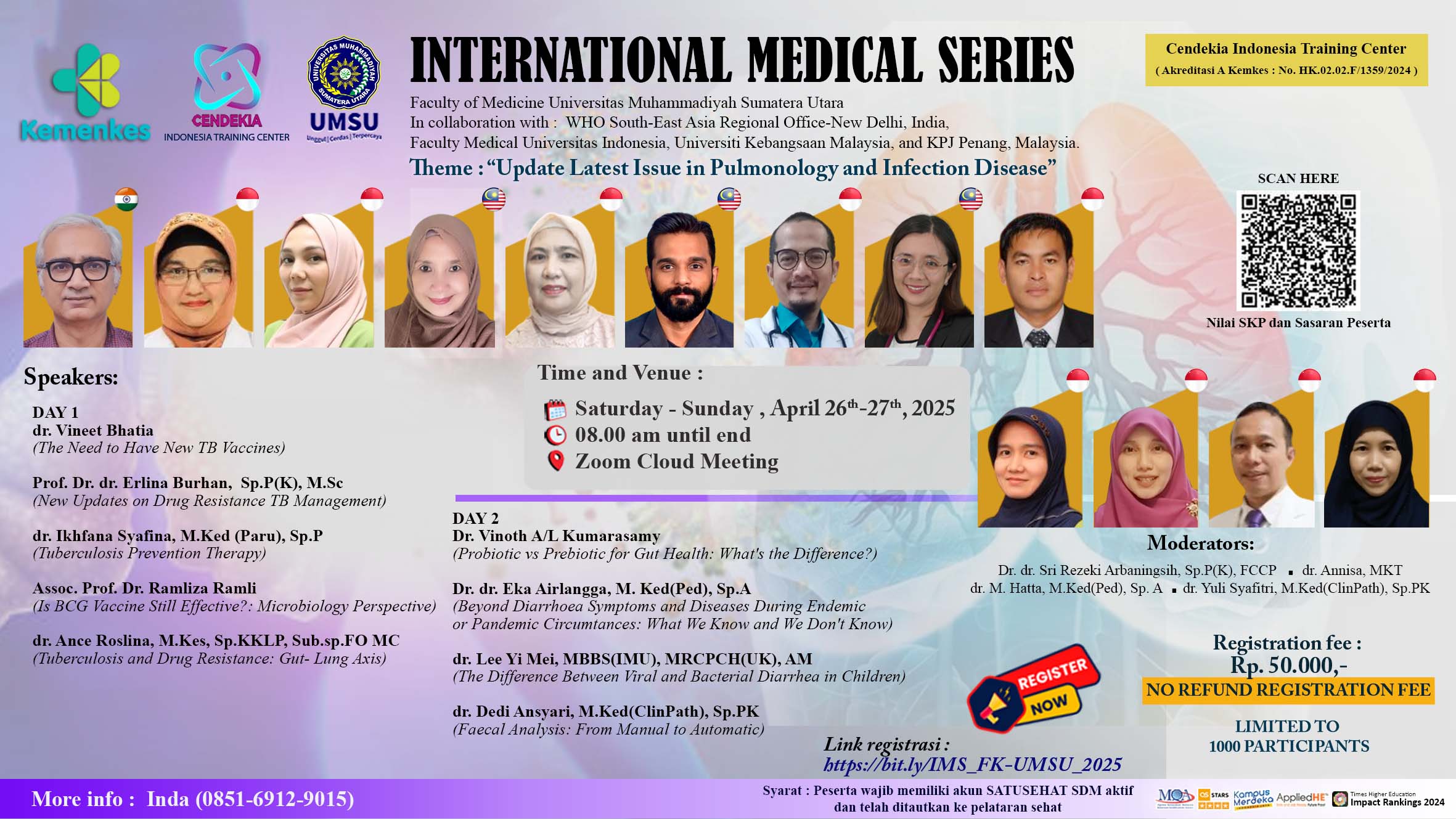 INTERNATIONAL MEDICAL SERIES Angkatan 1