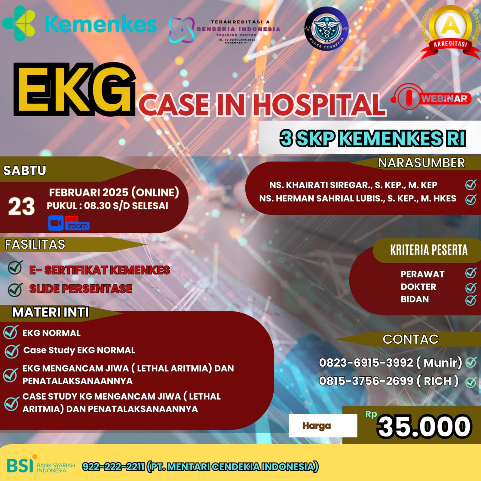 EKG Case In Hospital