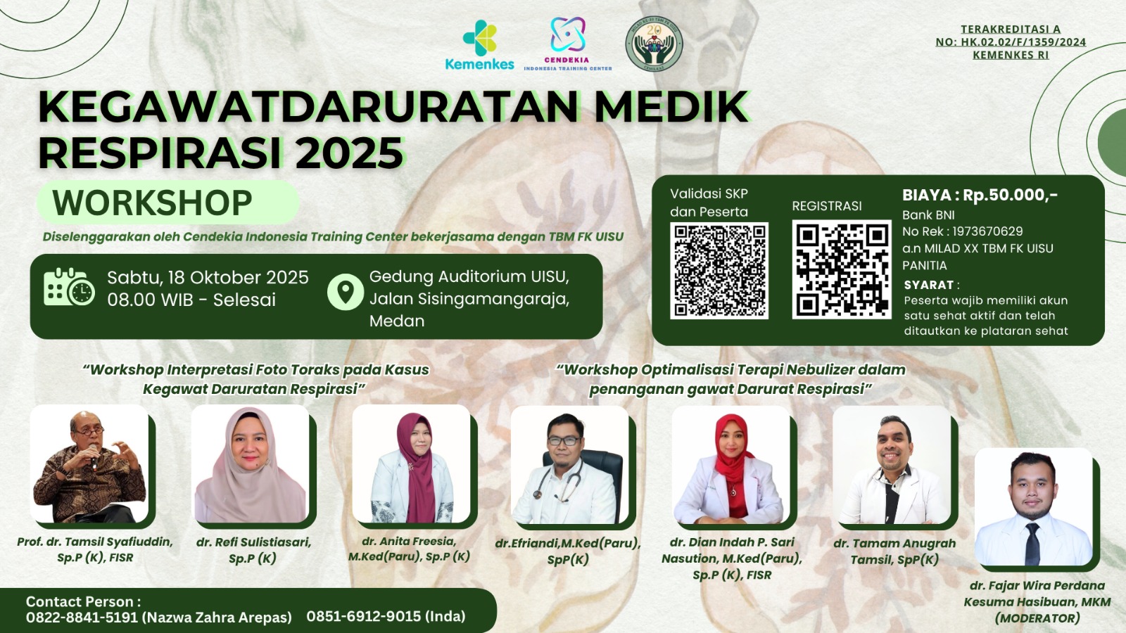 Kegawatdaruratan Medik Respirasi 2025 Angkatan 1