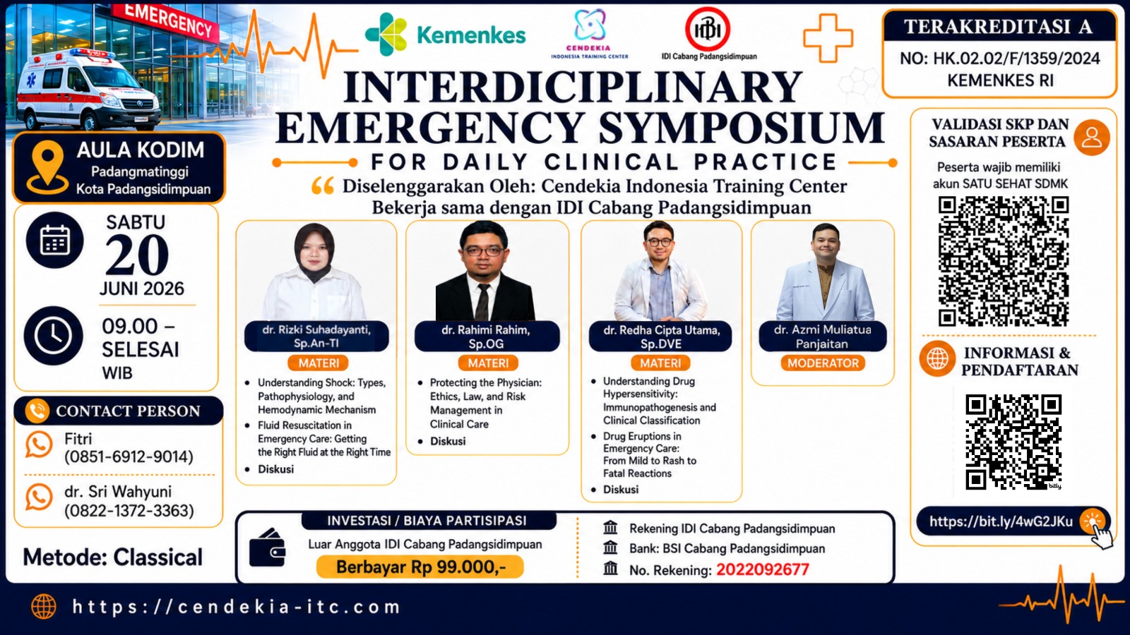 Interdiciplinary Emergency Symposium for Daily Clinical Practice Angkatan 1