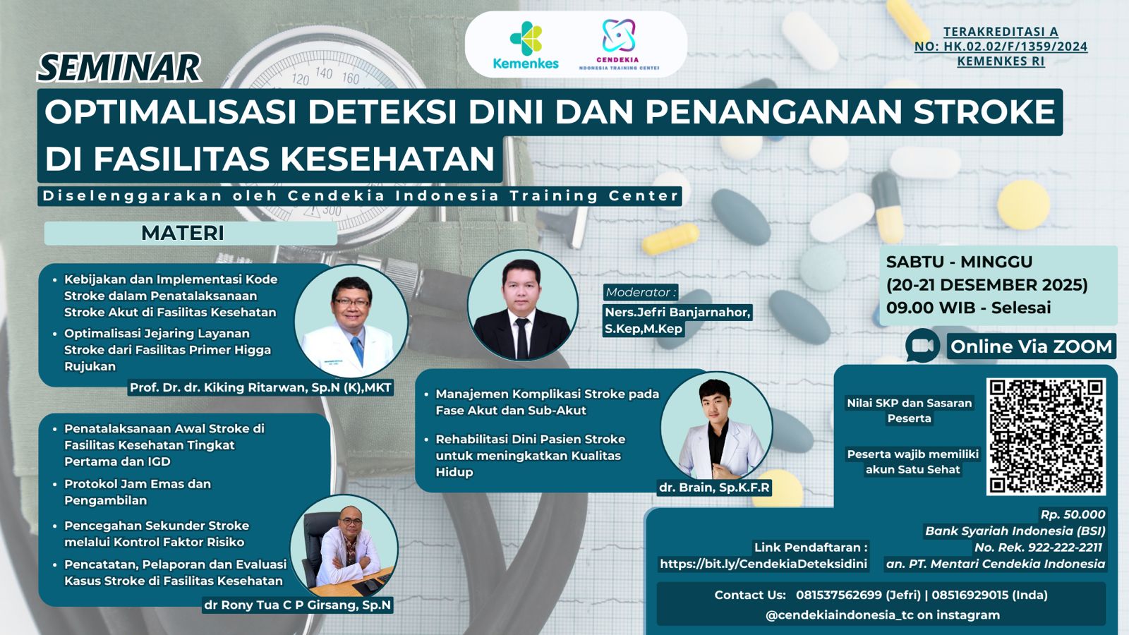 OPTIMALISASI DETEKSI DINI DAN PENANGANAN STROKE DI FASILITAS KESEHATAN Angkatan 1