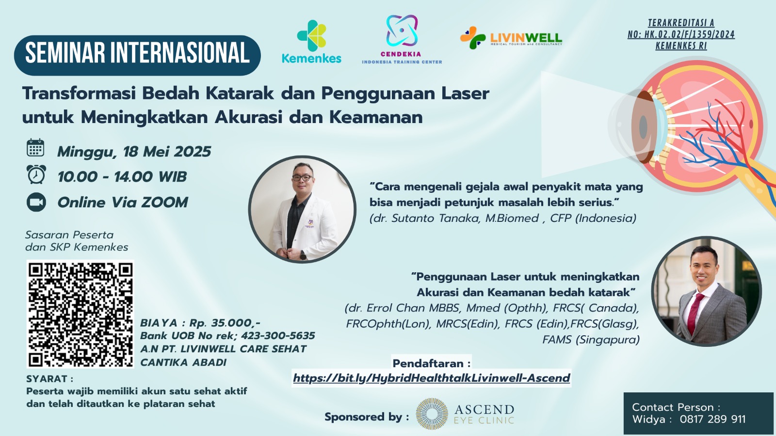 Transformasi Bedah Katarak dan Penggunaan Laser untuk Meningkatkan Akurasi dan Keamanan Angkatan 1