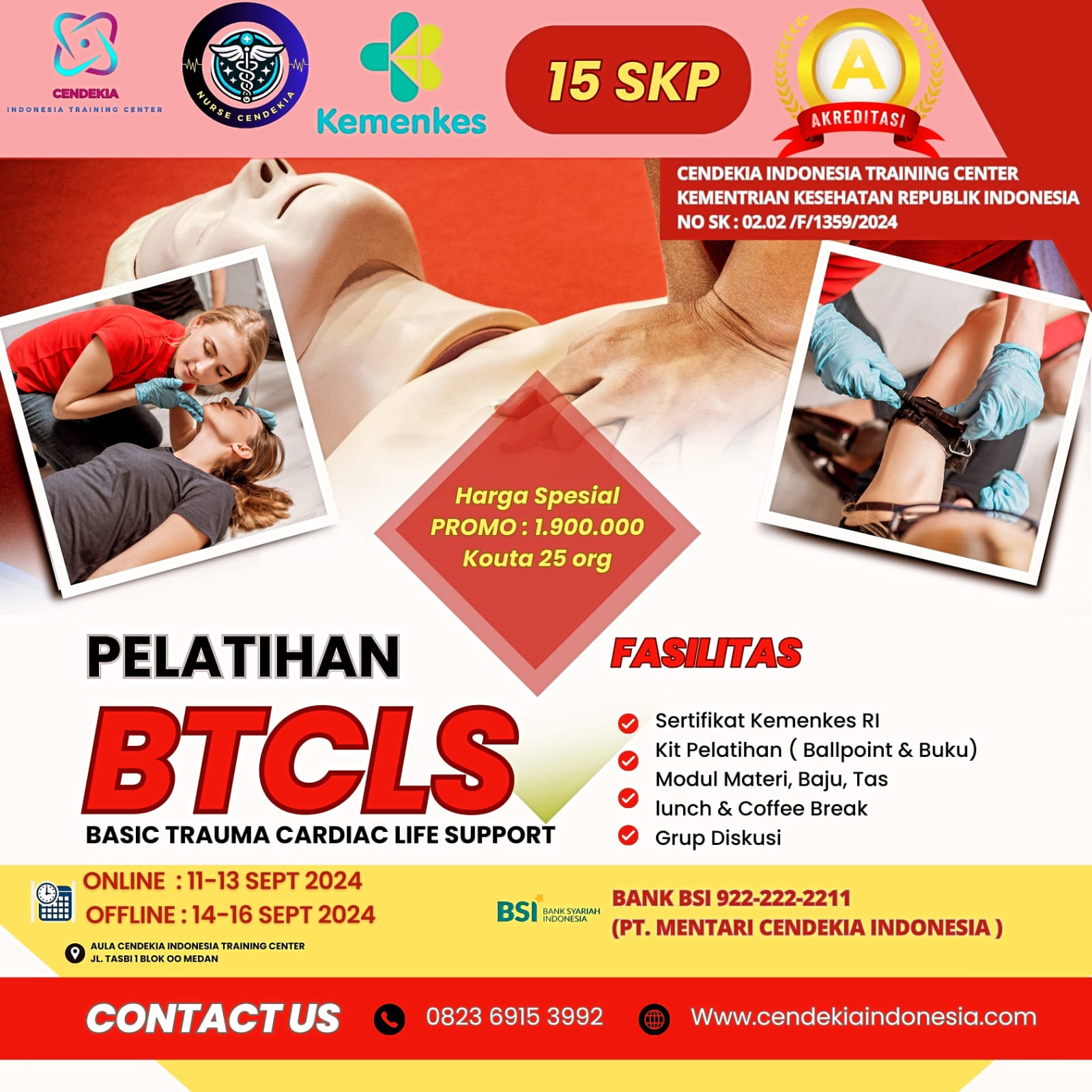 Basic Trauma Cardiac Life Support (BTCLS) Batch 1