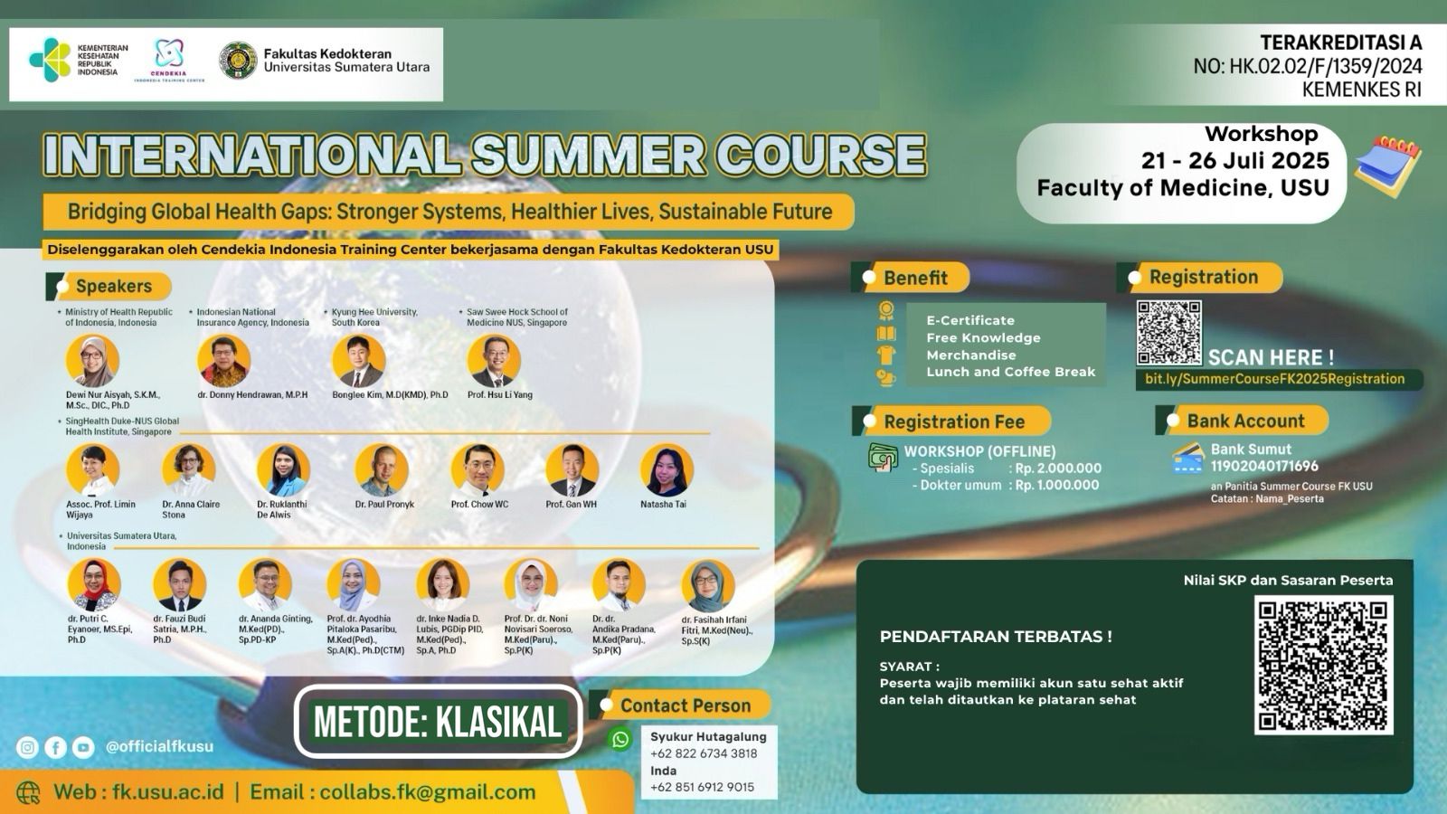 Bridging Global Health Gaps: Stronger Systems, Healthier Lives, Sustainable Future ( SUMMER COURSE ) Angkatan 1