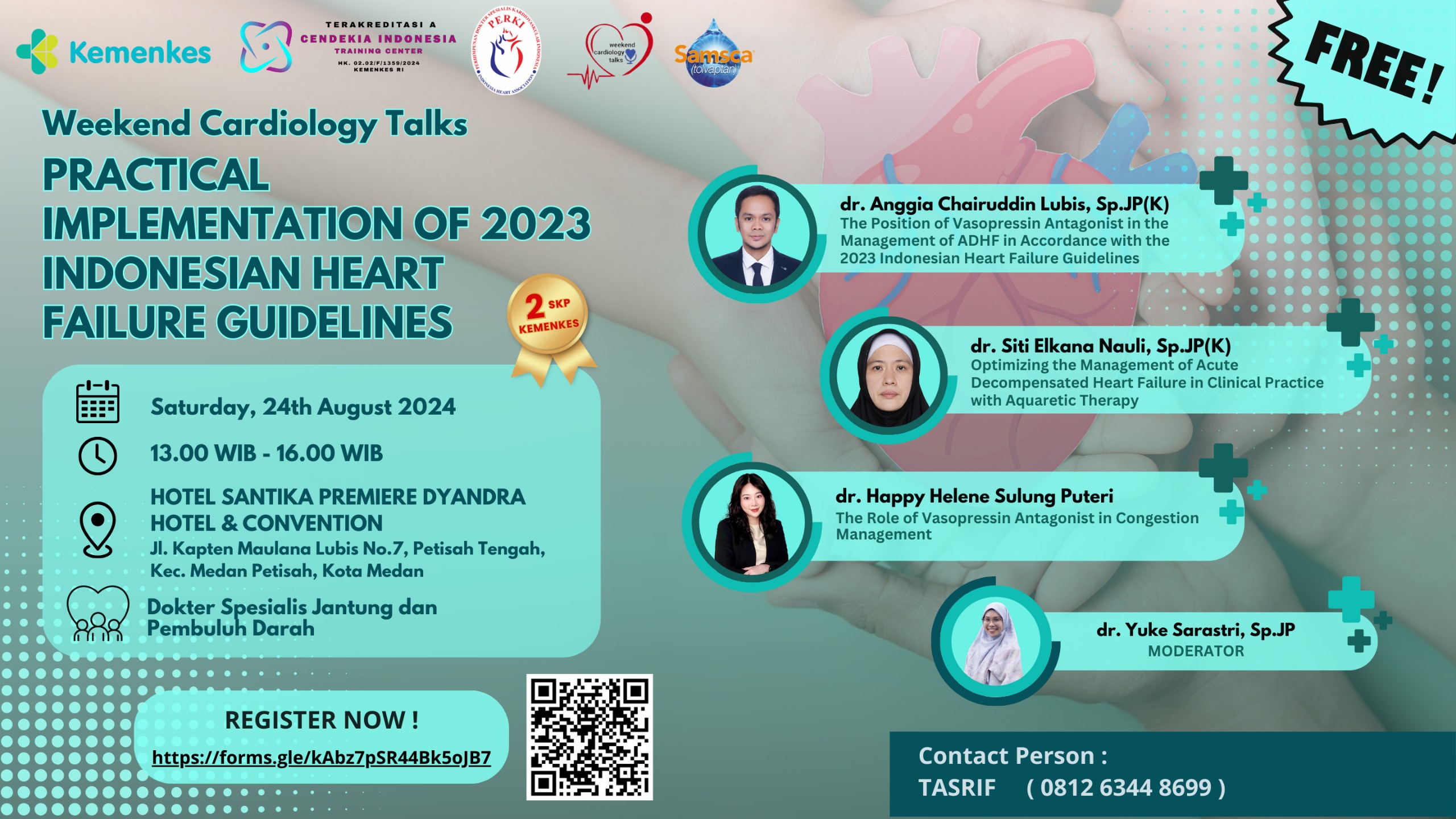 Weekend Cardiology Talks - Practical Implementation of 2023 Indonesian Heart Failure Guidelines
