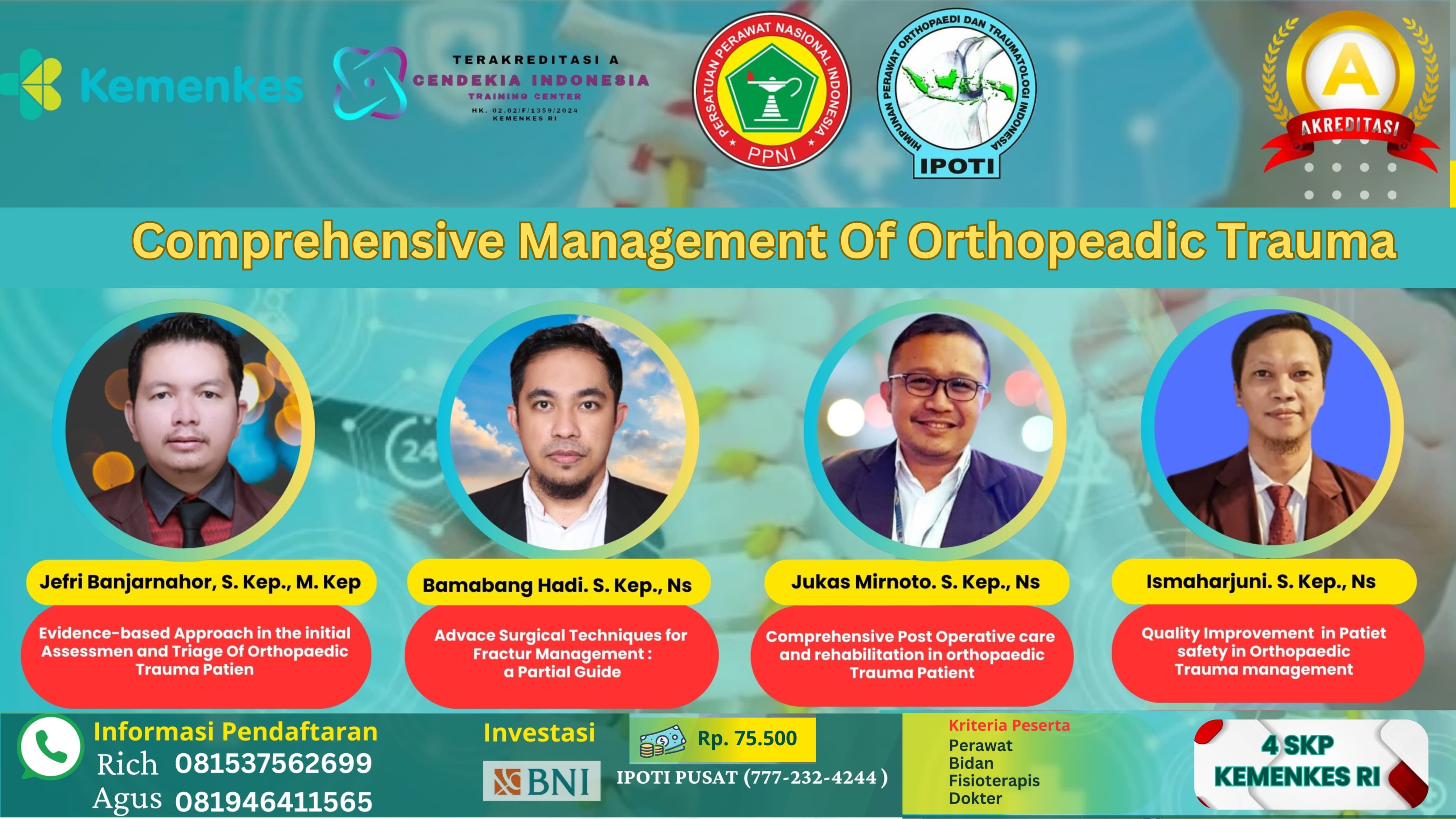 COMPREHENSIVE MANAGEMENT OF ORTHOPAEDIC TRAUMA