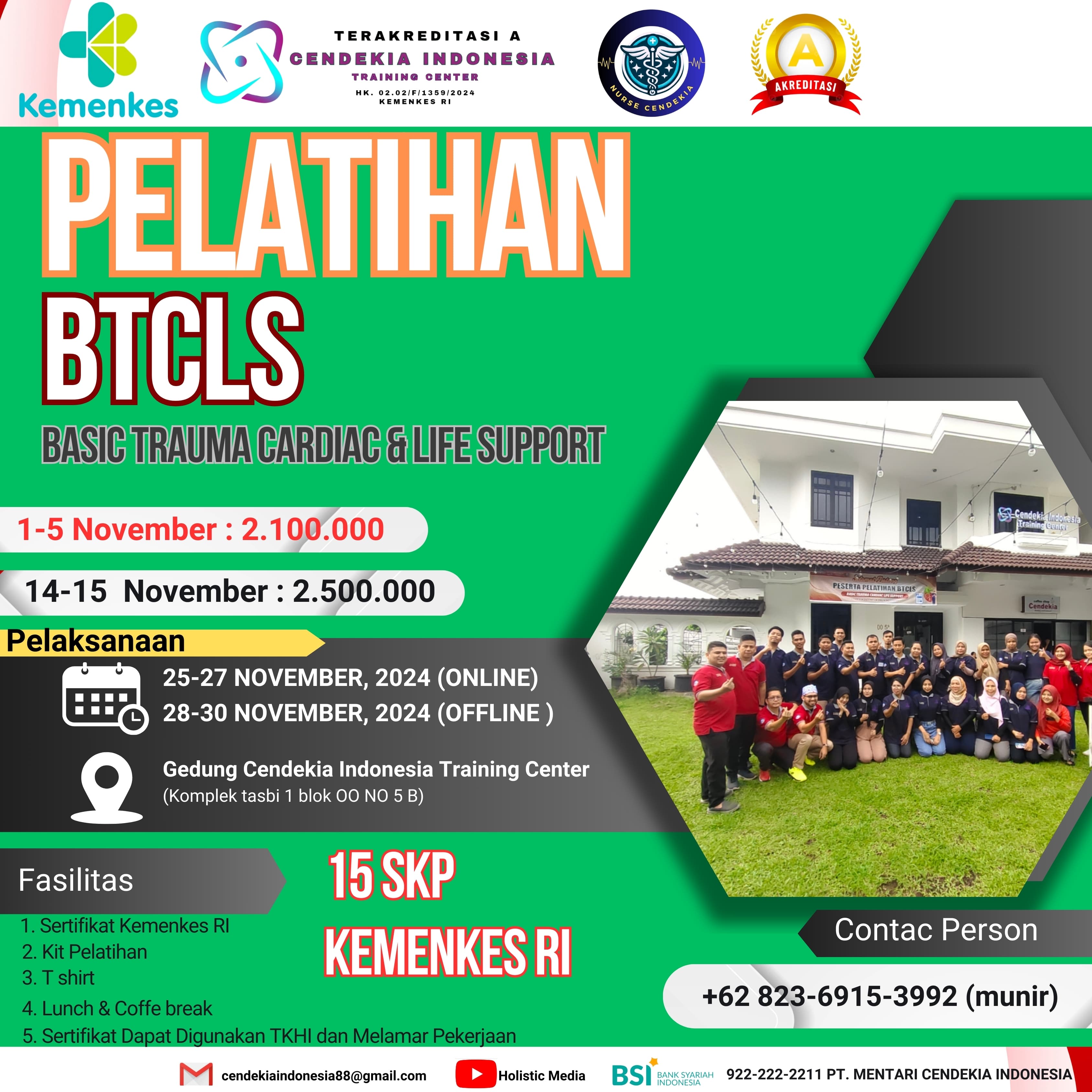 Basic Trauma Cardiac Life Support (BTCLS) Batch 4