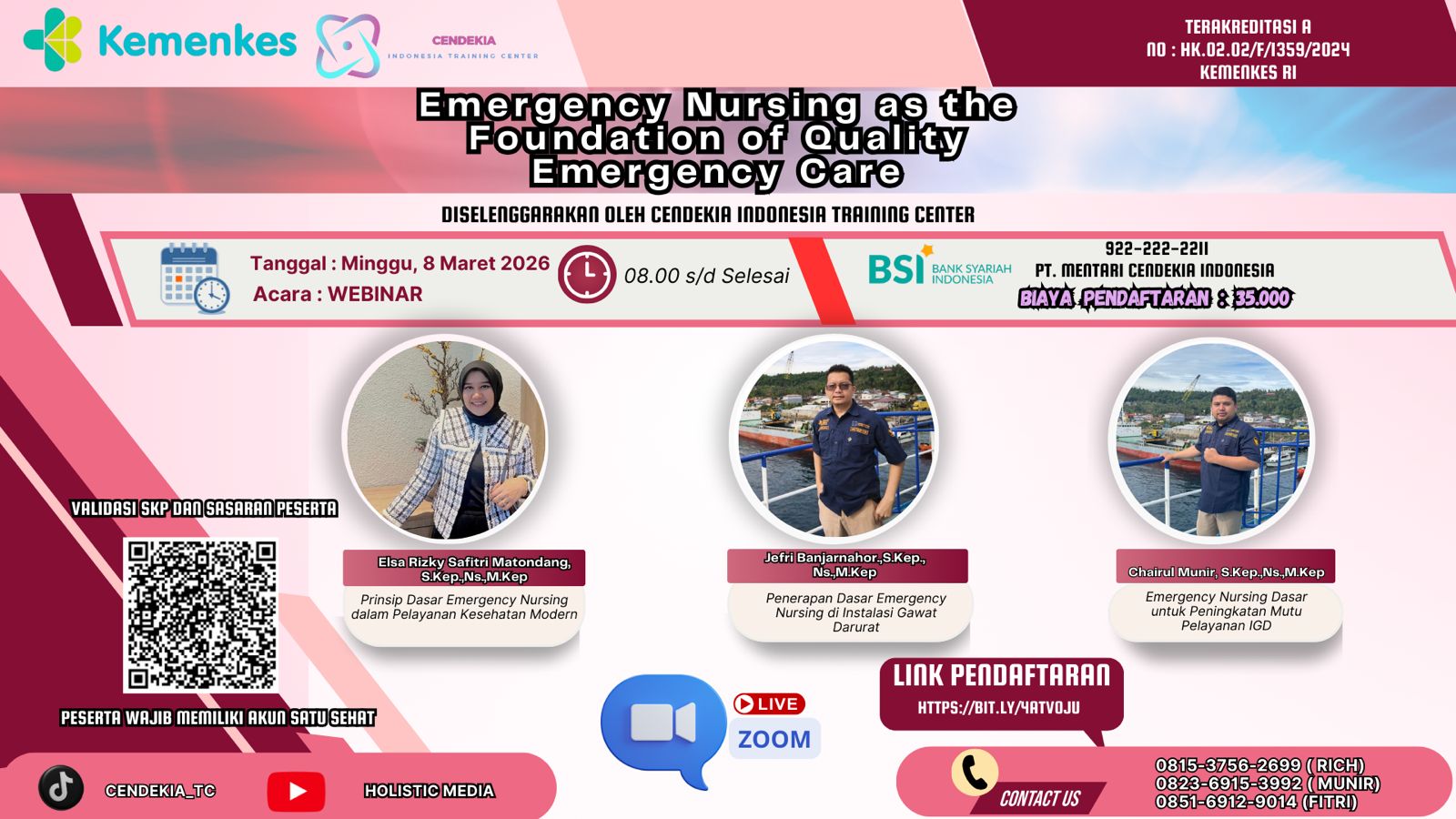 Emergency Nursing as the Foundation of Quality Emergency Care Angkatan 1